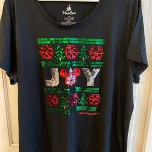 Disney parks holiday shirt